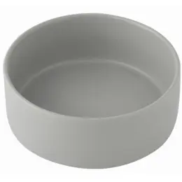 1-Piece Pet Bowl & Stand Grey Bowl